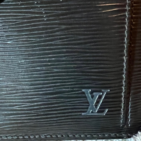 Louis Vuitton Black Clutch with Gold Accents - Picture 7 of 13